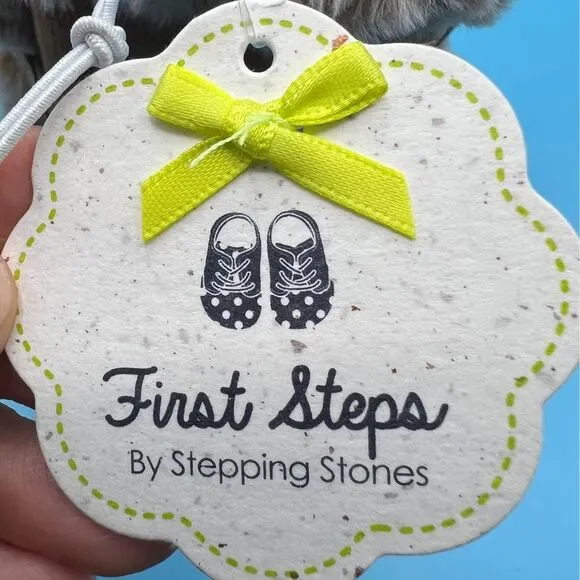 Brown Fur Suede Boots Size 4 Sparkle Buckle, First Steps - Picture 5 of 5